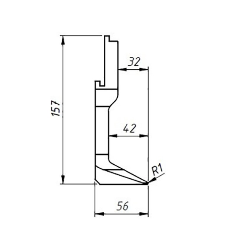 PLIEUSE METALLKRAFT HSBM 1050-15 HSG